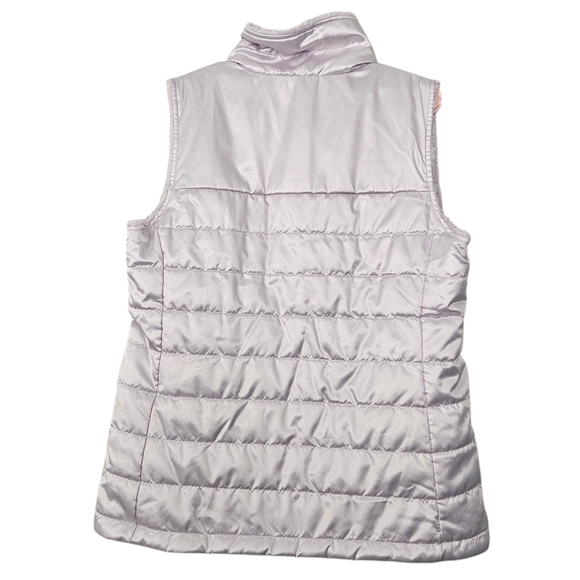 The North Face Mossbound Reversible Teddy/Quilted Vest Full Zip Size M - Picture 2 of 9